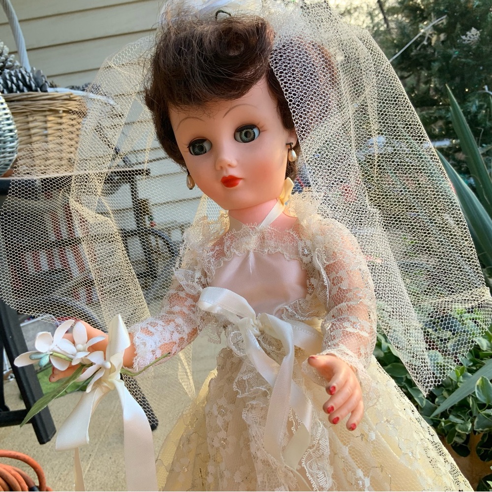 Vintage Your Dream Bride By Eugene Doll Co 1960 - Picture 13 of 16
